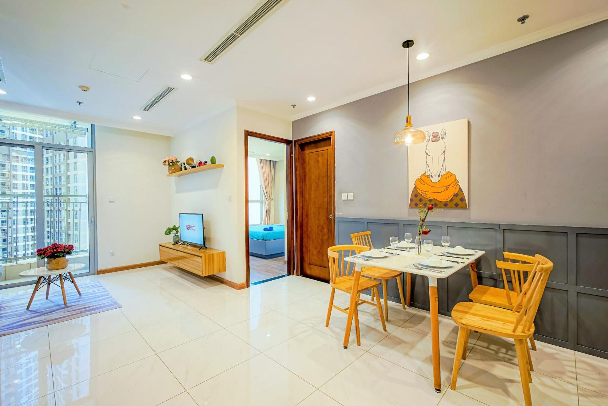 הו צ'י מין סיטי Raddison Luxury Apart-Landmark 81 Area &Great Park מראה חיצוני תמונה
