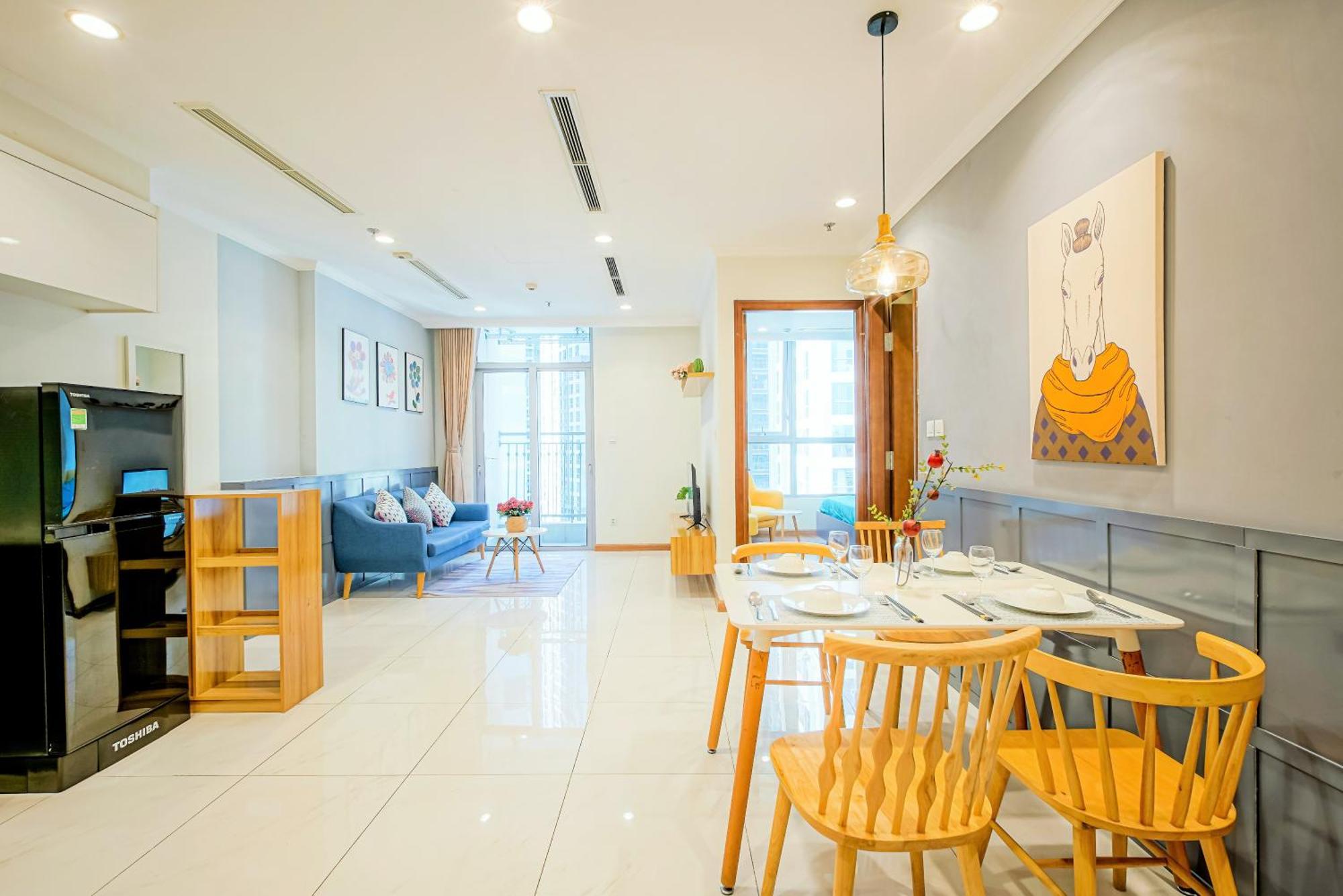 הו צ'י מין סיטי Raddison Luxury Apart-Landmark 81 Area &Great Park מראה חיצוני תמונה