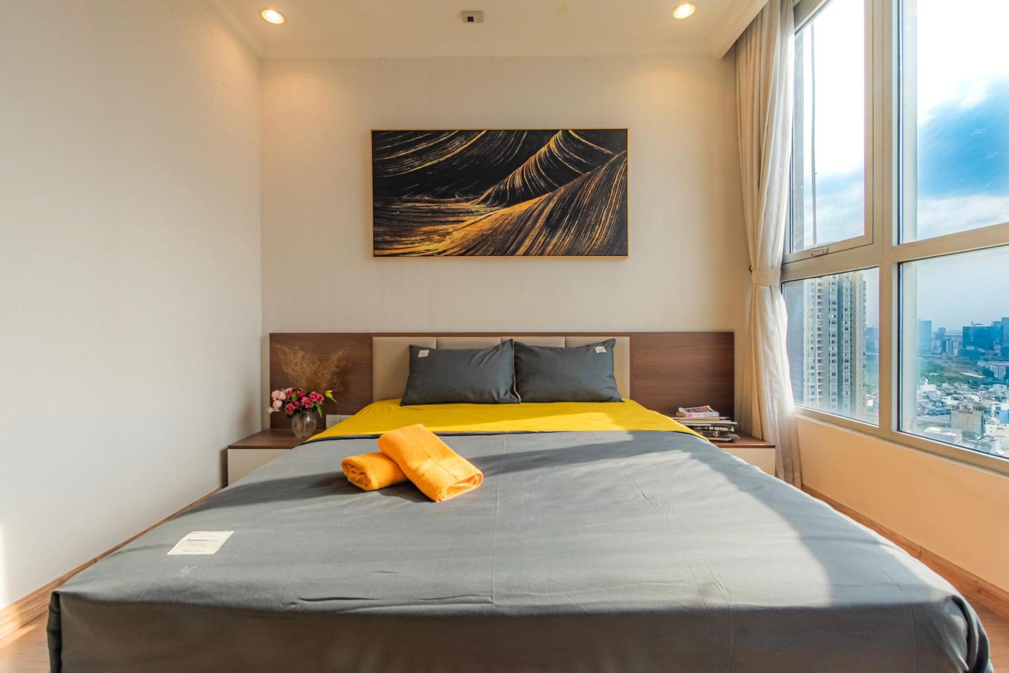 הו צ'י מין סיטי Raddison Luxury Apart-Landmark 81 Area &Great Park מראה חיצוני תמונה
