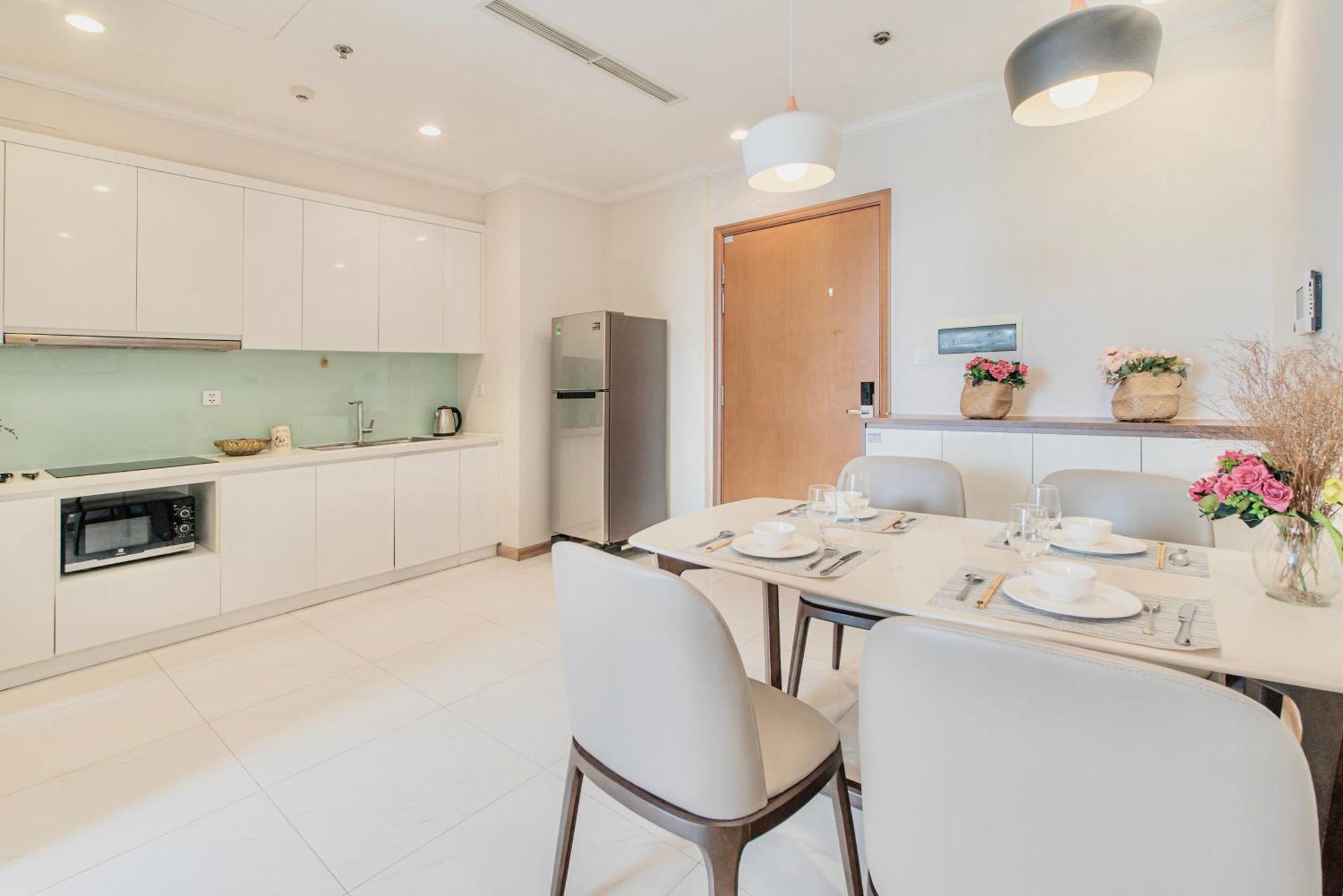 הו צ'י מין סיטי Raddison Luxury Apart-Landmark 81 Area &Great Park מראה חיצוני תמונה
